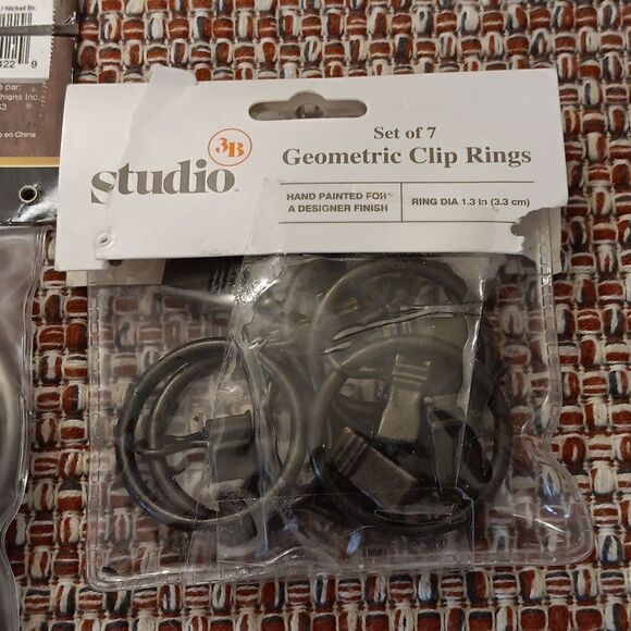 New 2 Packs Clip Rings For Curtains Versailles And Studio - Picture 4 of 5